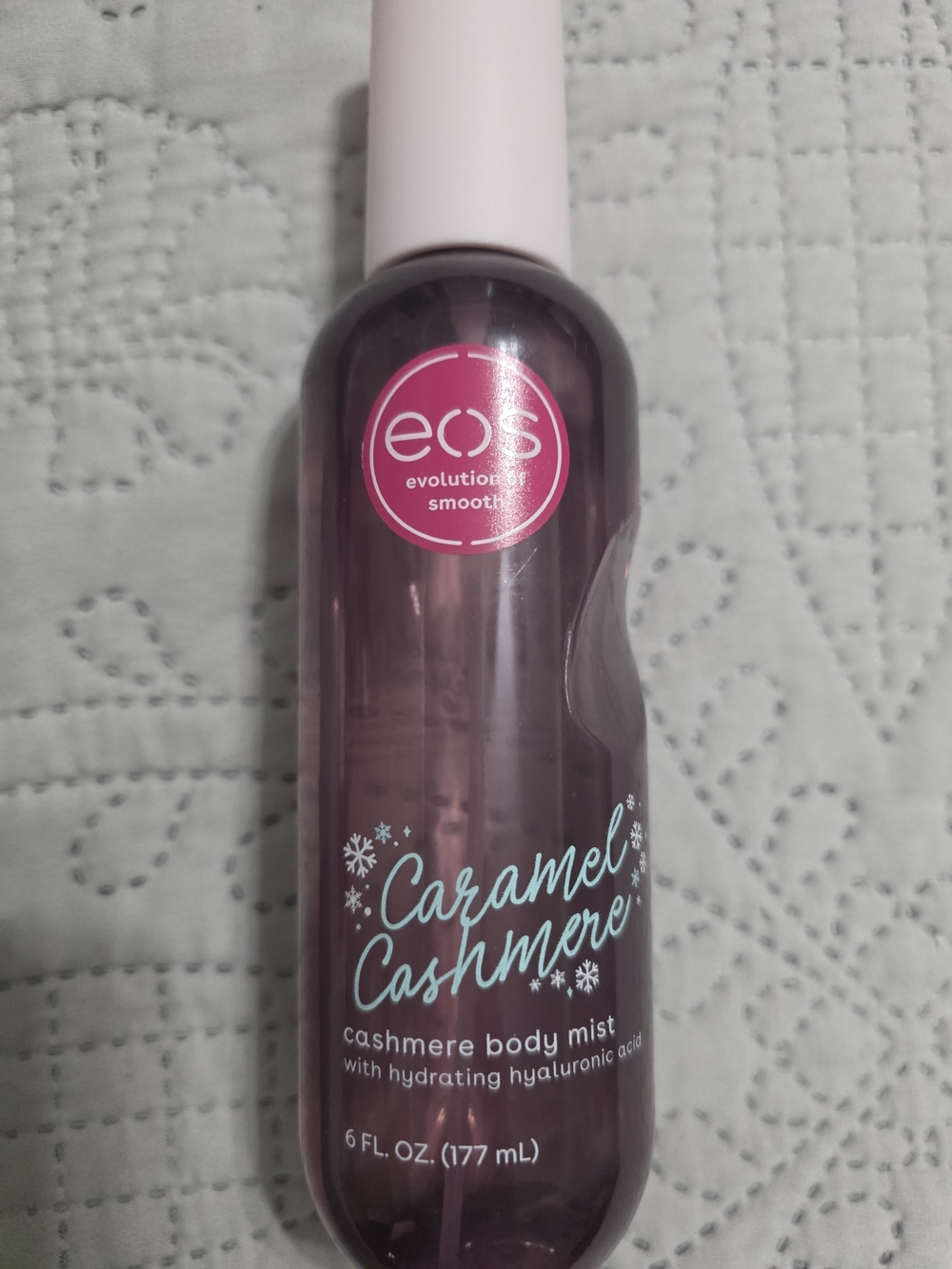 eos Caramel Cashmere Cashmere Body Mist